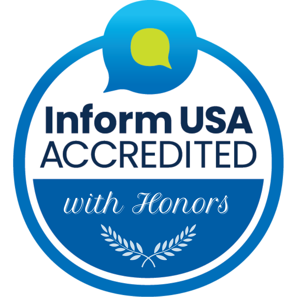 InformUSA Accreditation Badge