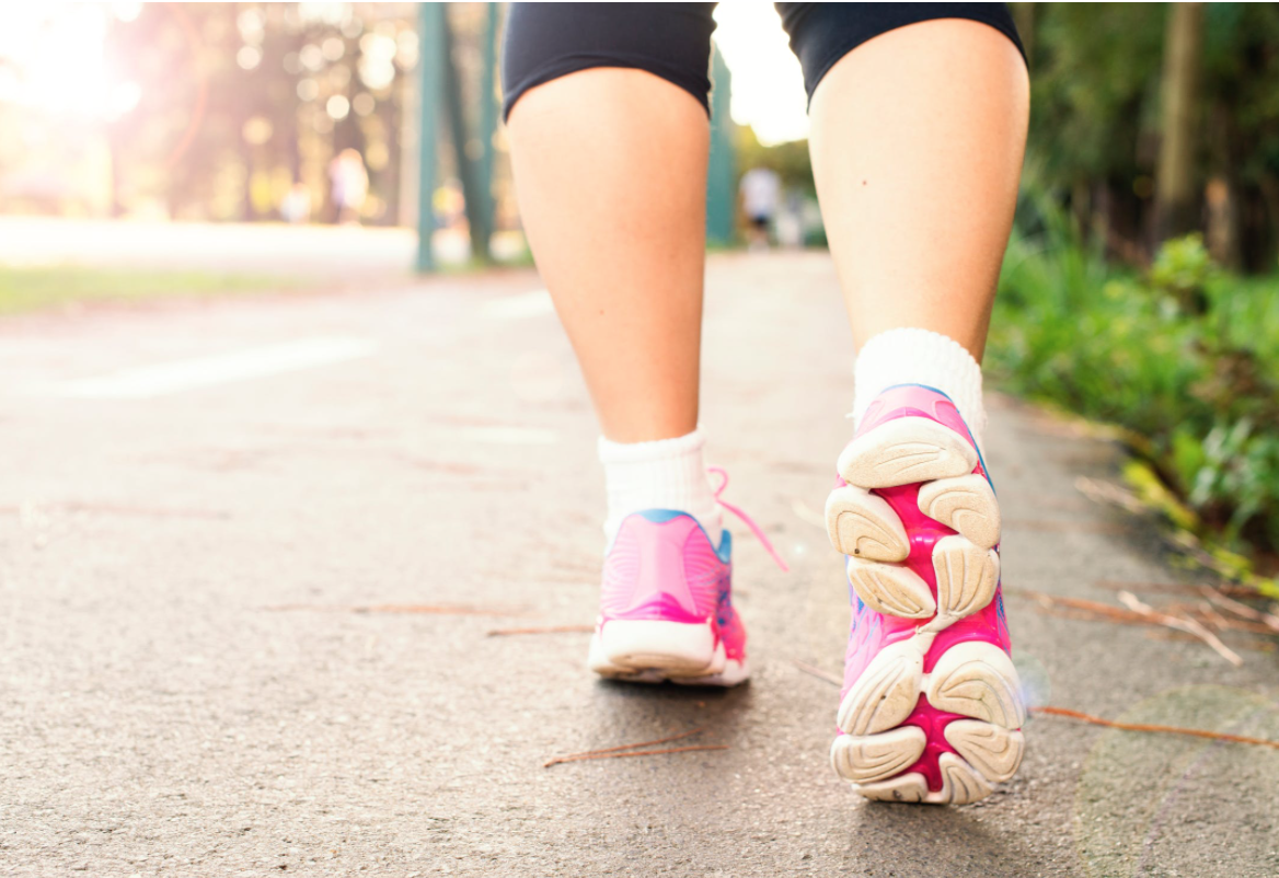 Image of Pink Walking Shoes 