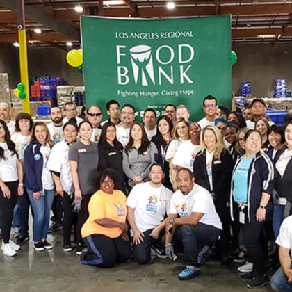 LA Food Bank Staff 