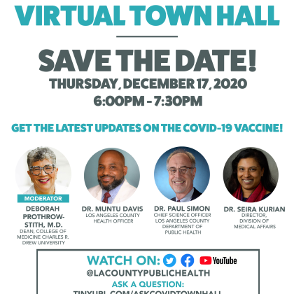 Vaccine Virtual Town Hall