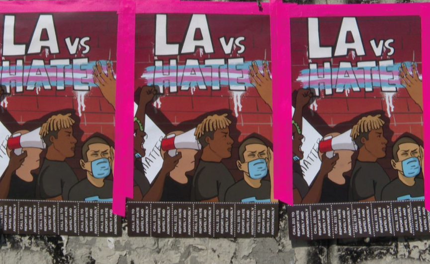 LA vs Hate Posters