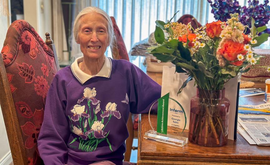 Georgia Sales, Portrait