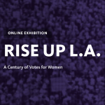 The RISE UP L.A. Online Exhibition Cover