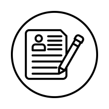 paper and pencil icon